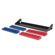 OmniWall Black Impact Shelf 8"x32" | CGS-003-05-05-BLK | Pegboard Shelves