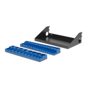 OmniWall Black Impact Shelf 8"x16" | CGS-003-05-06-BLK | Pegboard Shelves