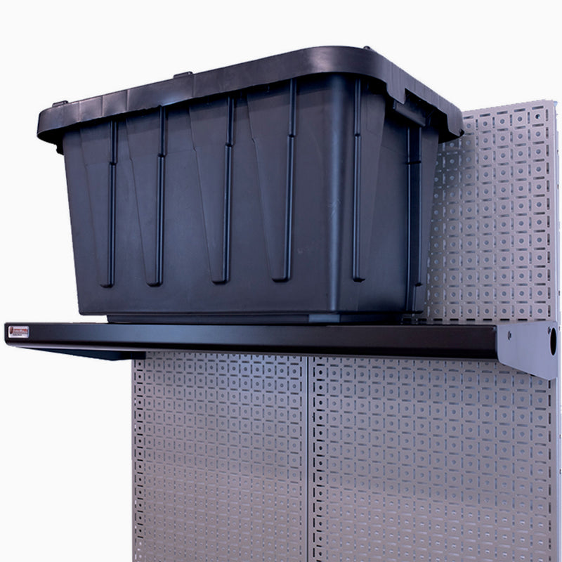OmniWall Top Shelf 12" x 32" | CGS-003-05-12-BLK | Black | Omniwall Canada