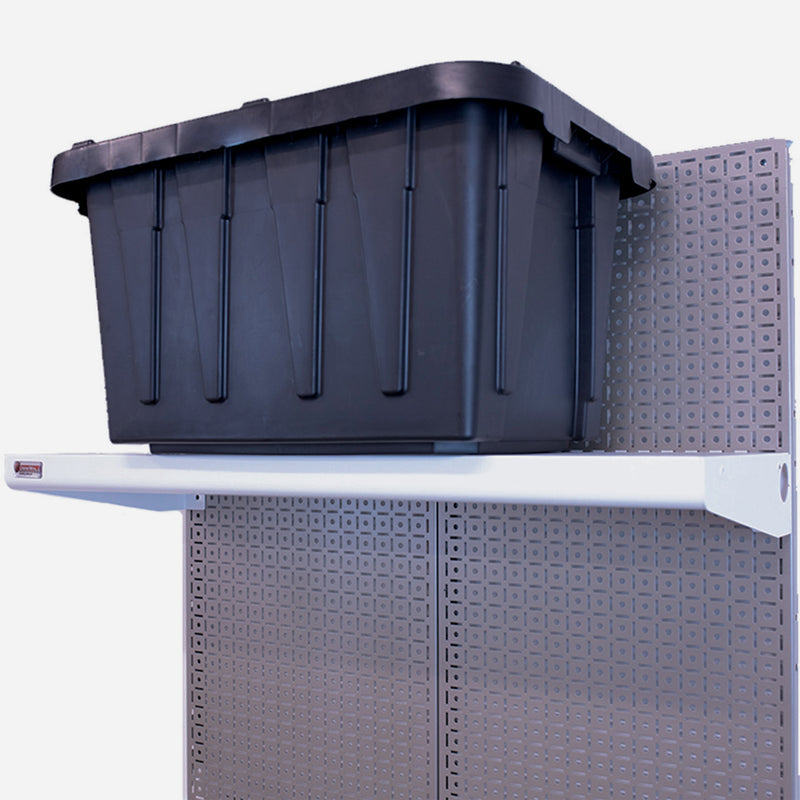 OmniWall Top Shelf 12" x 32" | CGS-003-05-12-WHT | White | Omniwall Canada