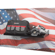 OmniWall Black Impact Shelf 12"x32" | CGS-003-05-34-BLK | Pegboard Shelves