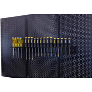 Black OmniWall Dual Set Screwdriver Holder | CGS-003-06-02-BLK