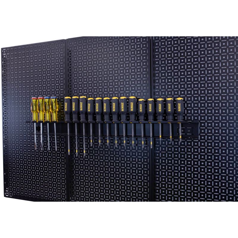 Black OmniWall Dual Set Screwdriver Holder | CGS-003-06-02-BLK