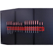 Red OmniWall Dual Set Screwdriver Holder | CGS-003-06-02-RED