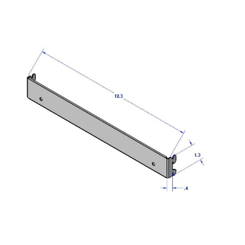 Dimensions for OmniWall Belt Clip Organizer | Pegboard Organizer