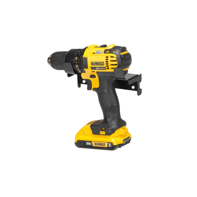 OmniWall Black Universal Tool Cradle XL | CGS-003-09-03-BLK | Pegboard Tool Cradle