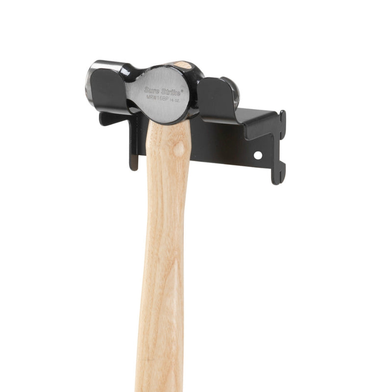 OmniWall Black Universal Tool Cradle | CGS-003-14-BLK | Pegboard Tool Cradle