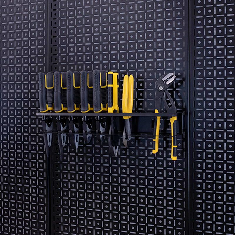 Black OmniWall Large Plier & Clamp Holder | CGS-003-16-01-BLK