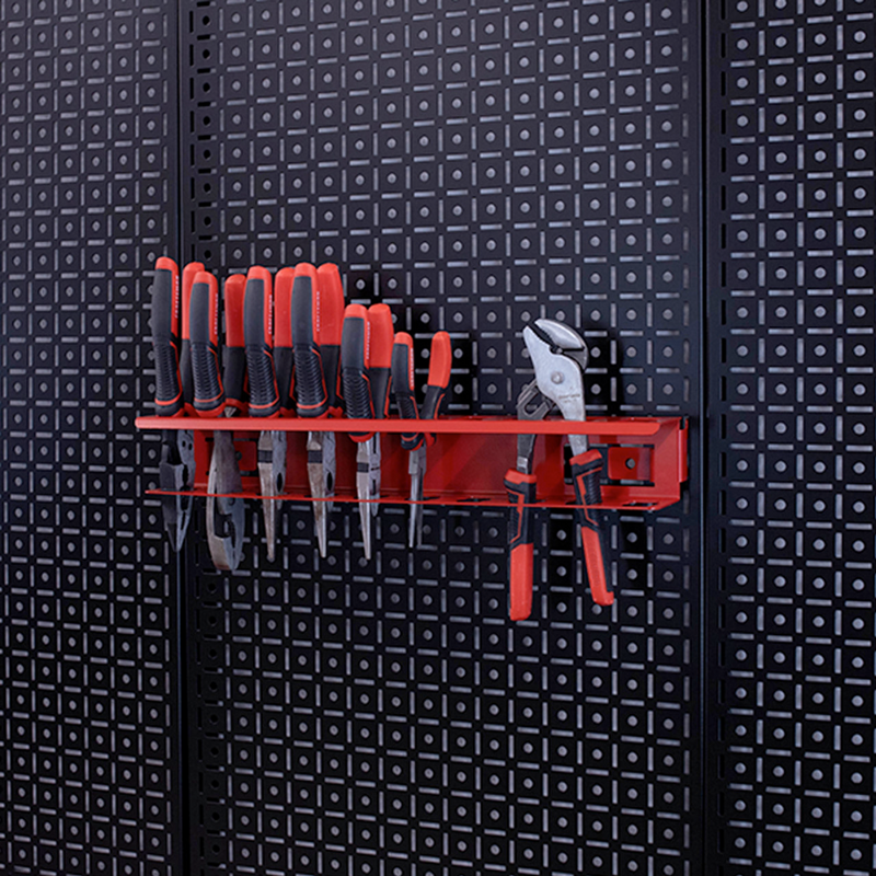 Red OmniWall Large Plier & Clamp Holder | CGS-003-16-01-RED