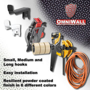 Omniwall Serious Hook (2-Pack) | Short, Medium, Long | CGS-003-17-2