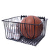 OmniWall Large Wire Basket 16" X 8" X 12" | CGS-003-25-03-BLK | Pegboard Basket
