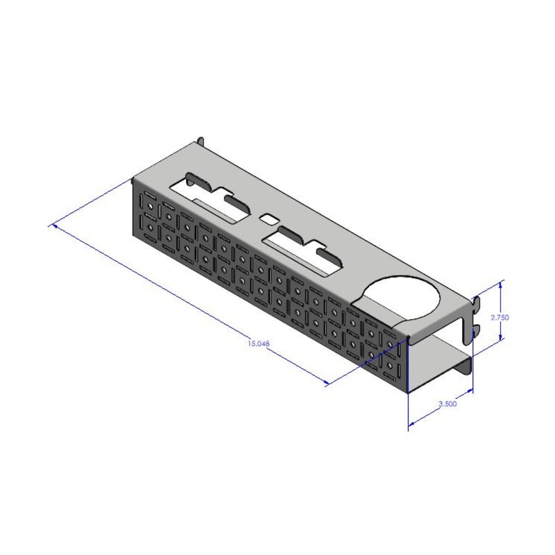 Dimensions of OmniWall Tablet & Phone Holder