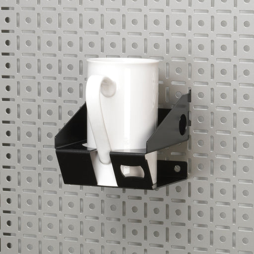 OmniWall Cup Holder Attachment | Metal Pegboard Drink Holder