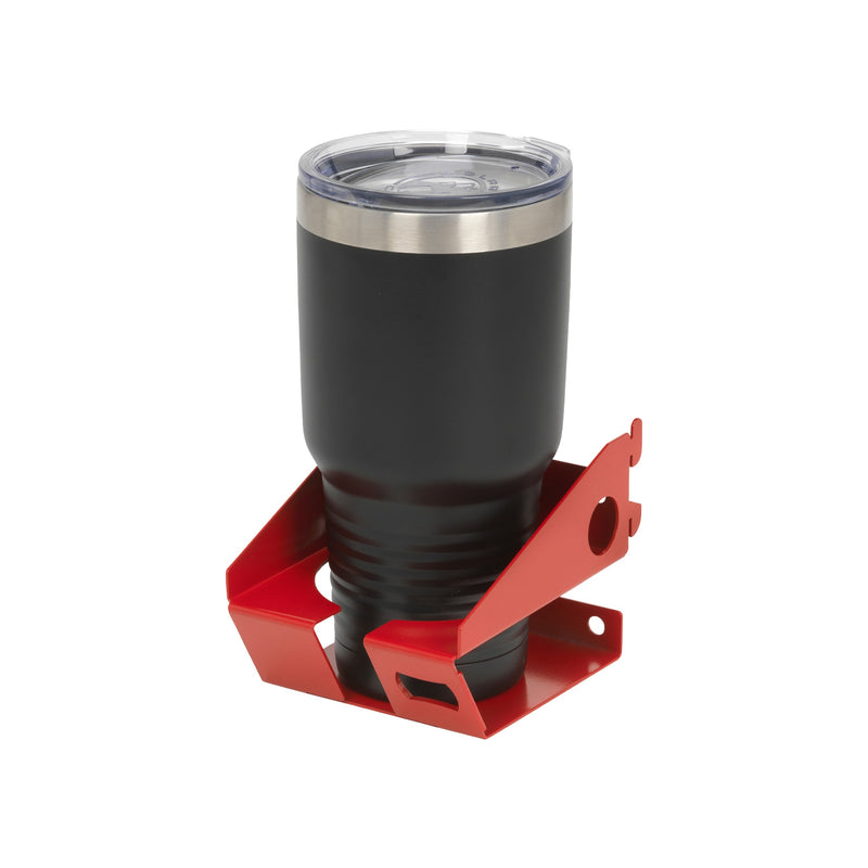 OmniWall Cup Holder Attachment | Metal Pegboard Drink Holder