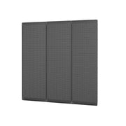 16" x 48" OmniPanel 3-Pack (Comes With 48" Cleat Set) | CGS-KIT-16-48-3PK | Black | Omniwall Canada