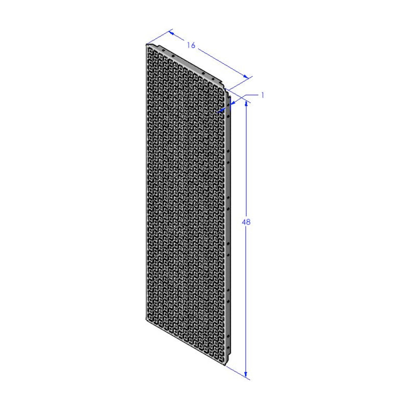 16" x 48" OmniPanel 3-Pack (Comes With 48" Cleat Set) | CGS-KIT-16-48-3PK | Specification