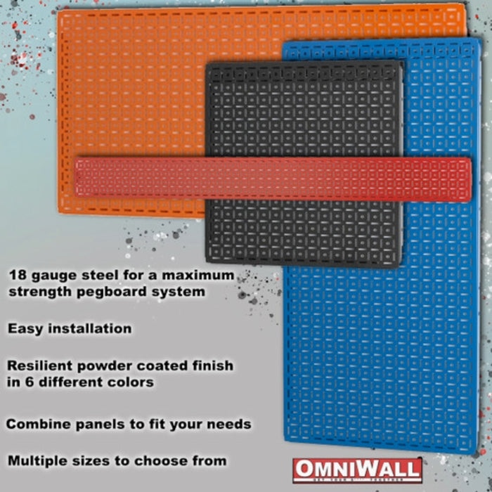 OmniPanel horizontal 16" x 32" (comprend des crampons) | CGS-KIT-32HP-BLK
