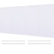16" X 32" OmniPanel 4-Pack | CGS-KIT-32VP-4PK-WHT | 4 White Pegborad Panels