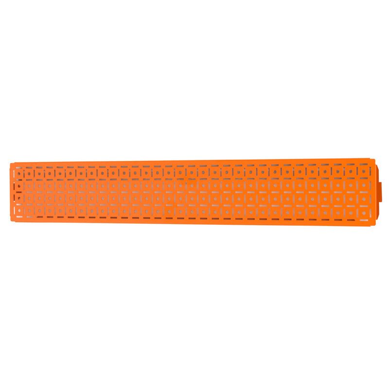 OmniPanel 5′ × 32″ Wall Panel Kit i Orange with Cleats — Shop Storage