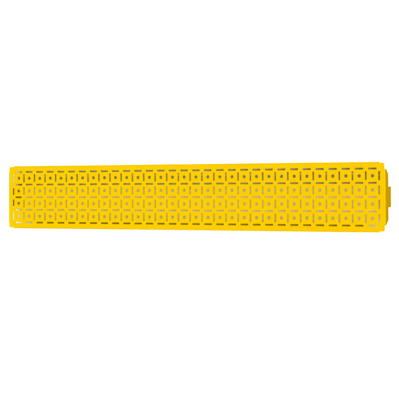 OmniPanel 5′ × 32″ Wall Panel Kit in Dew Yellow with Cleats — Shop Storage