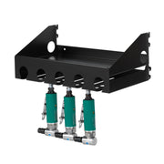 OmniWall Black Air Tool/Impact Shelf | CGS-KIT-ATS | Pegboard Air Tool Shelves