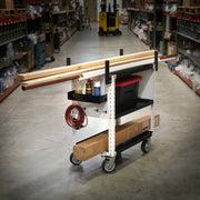 OmniWall Heavy-Duty OmniCart Base Series | Customizable Utility Cart