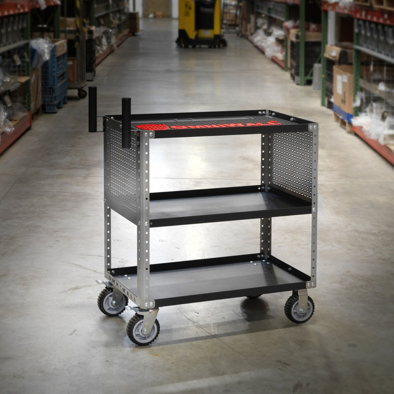 OmniWall Heavy-Duty OmniCart Base Series | Customizable Utility Cart