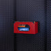 OmniWall Red Work Glove Dispenser on Black Pegboard