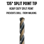 Cryogenic Treated HSS Black & Gold KFD Drill Bit | CRYKFDPRO