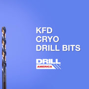Cryogenic Treated HSS Black & Gold KFD Drill Bit | CRYKFDPRO