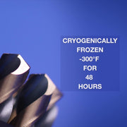 Cryogenic Treated HSS Black & Gold KFD Drill Bit | CRYKFDPRO