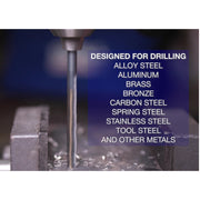 Cryogenic Treated HSS Black & Gold KFD Drill Bit | CRYKFDPRO