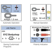 LCD screen settings of the Pro Spot DA-3