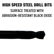 Drill America 1/8" HSS Sheeters Double End Drill Bit (D/ADE1/8)