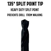 Drill America 1/8" HSS Sheeters Double End Drill Bit (D/ADE1/8)