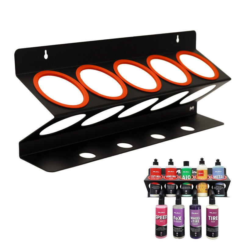 Supports muraux pour bouteilles pulvérisatrices Maxshine - 473 ml, 946 ml, 1 l