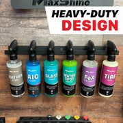 Maxshine Trigger Bottle Holder | Spray Bottle Hanger (8 Bottles)