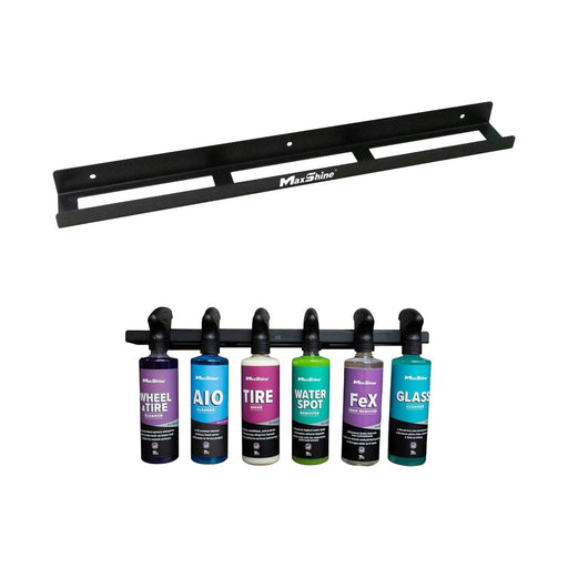 Maxshine Trigger Bottle Holder | Spray Bottle Hanger (8 Bottles)