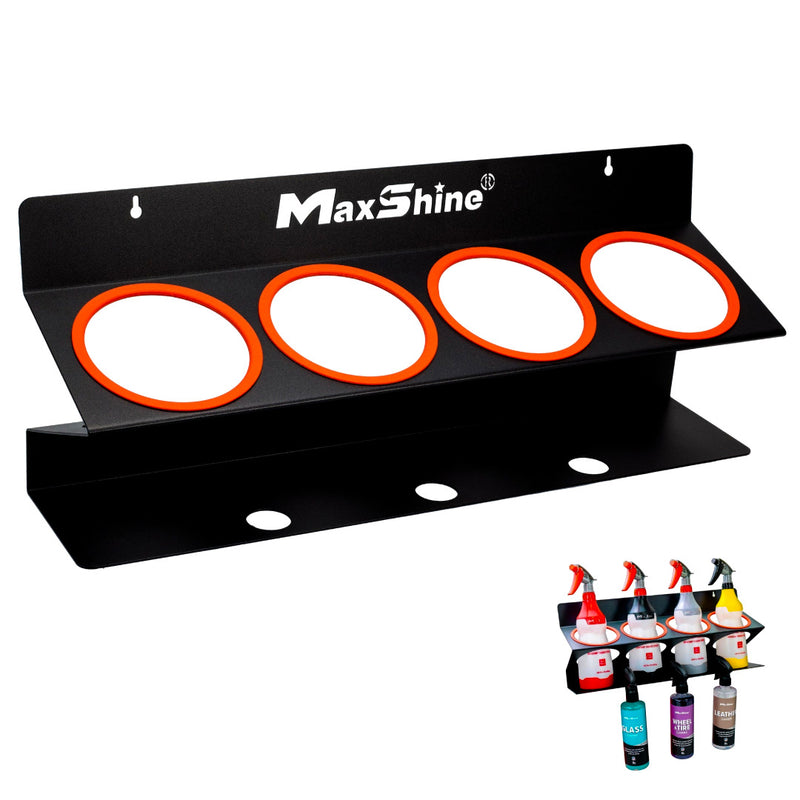 Supports muraux pour bouteilles pulvérisatrices Maxshine - 473 ml, 946 ml, 1 l