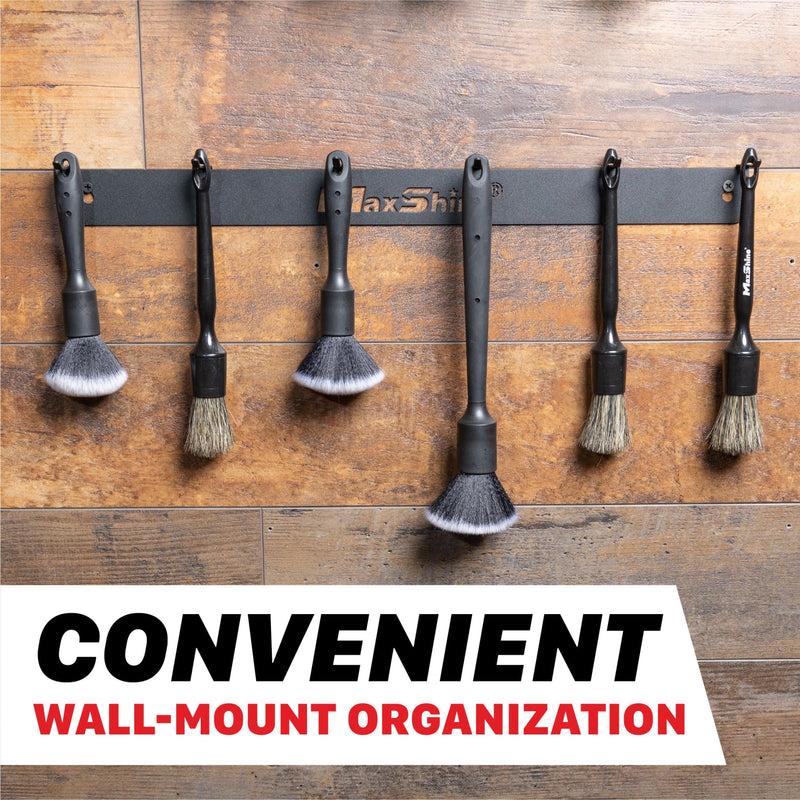 MaxShine Canada Wall Brush Holder | Detailing Organizer | Titanium Tools