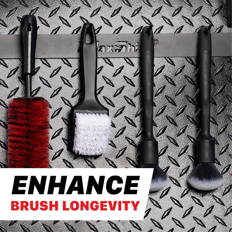 MaxShine Wall Brush Holder | Detailing Organizer | Titanium Tools