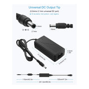 ALITOVE DC 12V 5A Power Supply Adapter | 60W Converter Transformer