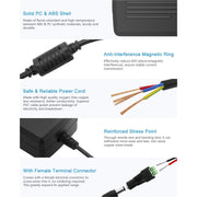 ALITOVE DC 12V 5A Power Supply Adapter | 60W Converter Transformer