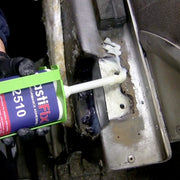 Apply adhesive to the metal surface during installation - Kenworth T800 Hood Guide Bracket Repair Kit | KENT800