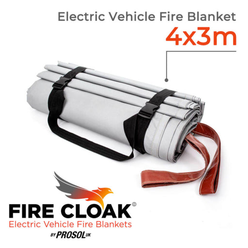 EV Fire Blanket | Electric Car & Lithium Battery Fire Protection