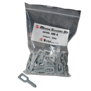 Miracle System - Dent Pulling Keys, Straight, 500g, approximately 110 pcs. | MB-6