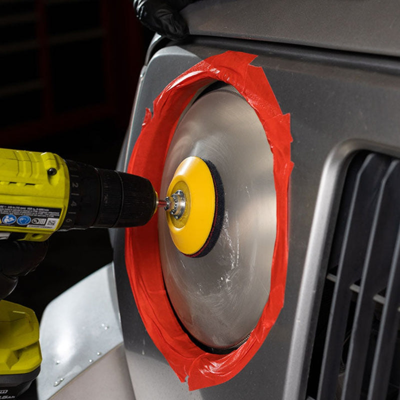 Headlight Restoration Kit in Action