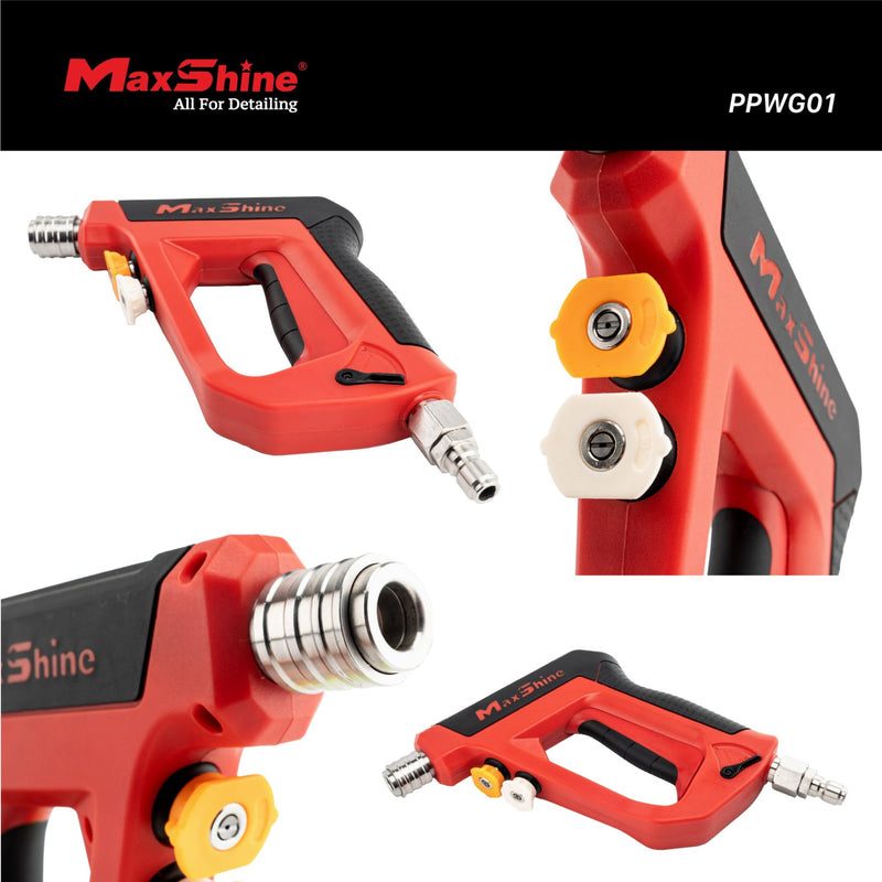 Maxshine Short Wand Pressure Washer Gun | 5000 PSI