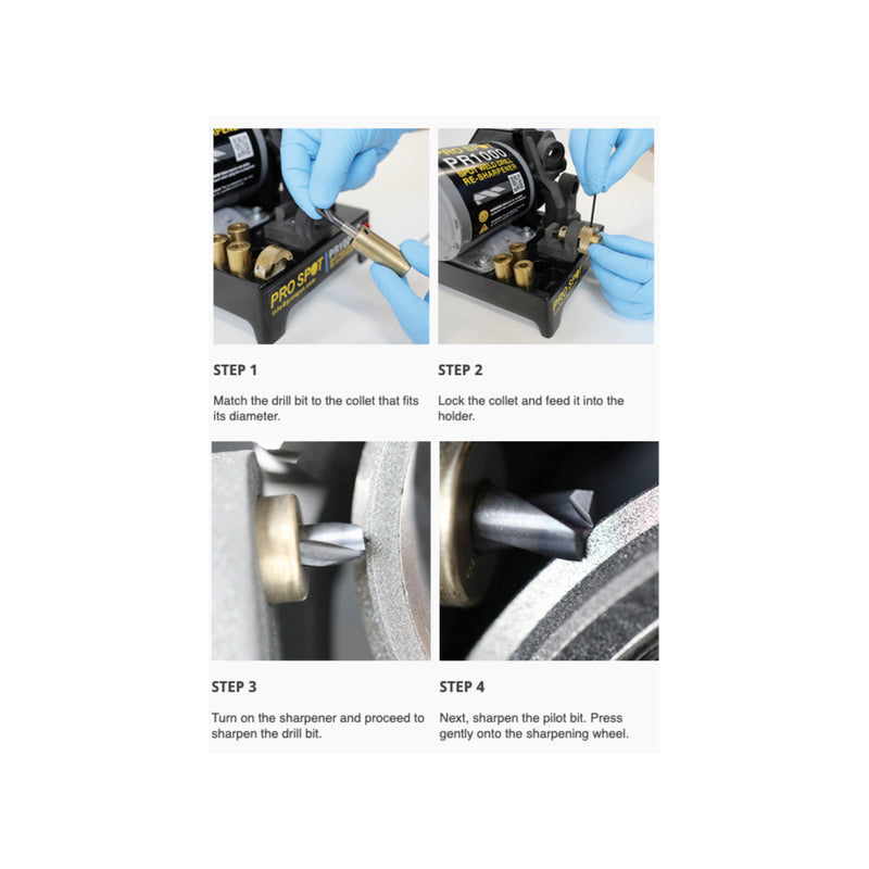 Pro Spot Drill Bit Sharpener | PR1000
