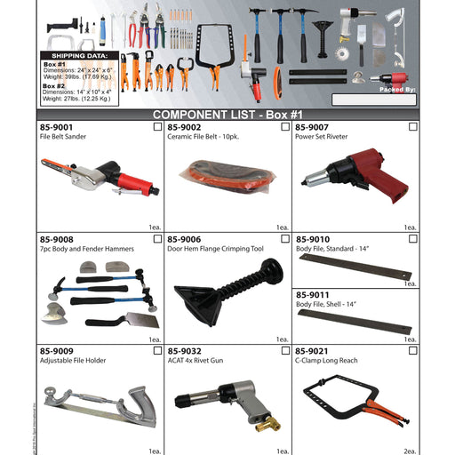 Pro Spot Aluminum Ford Tool Kit | PSFTK